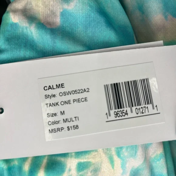 Johnny Was CalmeTank One Piece Swimsuit - Picture 5 of 6